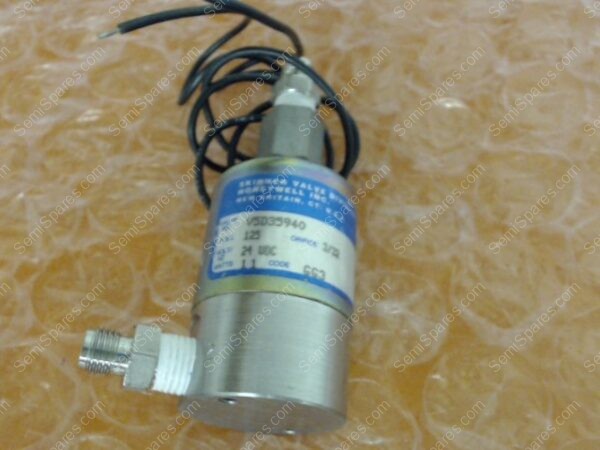 SO-0440-00 | SOLENOID,SKINNER,FURNACE, 24VDC, V5D35940