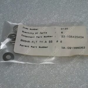 22-105425A04 | WASHERS-FLT TY-A SS