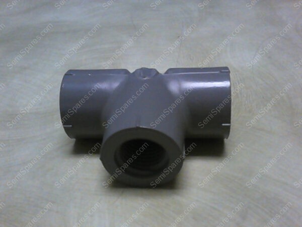 F437 | SPEARS FITTING, CPVC THR TEE, 1/4"