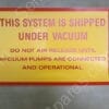 3301124 | LBL VAC WARNING