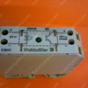 EG01 | WEIDMULLER EG01 26616 DIN RAIL OPTO LSOLATOR COUPLER