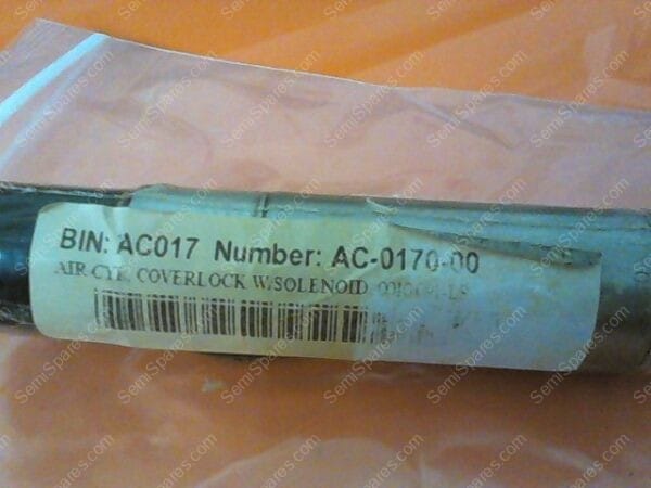 AC-0170-00 | AIR CYL,COVERLOCK W/SOLENOID, 0010 091