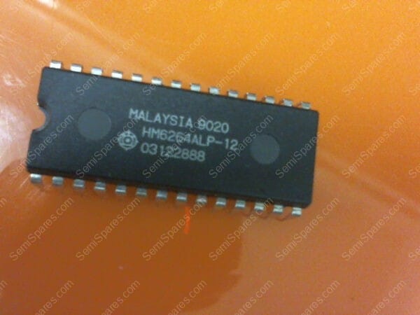 HM6264ALP-12 | INTEGRATED CIRCUITS, STANDARD SRAM, 8KX8, 120NS, CMOS, PDIP28, HM6264ALP-12