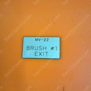 13-8885-081-02 | LABEL MV-22 bRUSH # EXIT