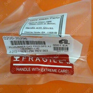 XX-0892-00 | PLUG INNER,GAS FEED,0200-35296,DP, P6