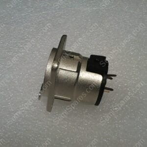 NC3FD-V | 3C FEMALE PCB NICKEL NEUTRIK XLR PANEL MOUNT CONNECTORS