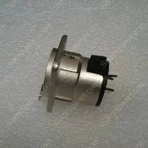 NC3FD-V | 3C FEMALE PCB NICKEL NEUTRIK XLR PANEL MOUNT CONNECTORS