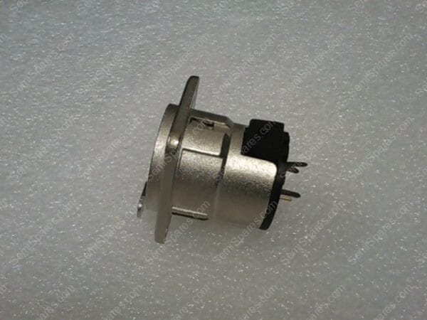 NC3FD-V | 3C FEMALE PCB NICKEL NEUTRIK XLR PANEL MOUNT CONNECTORS