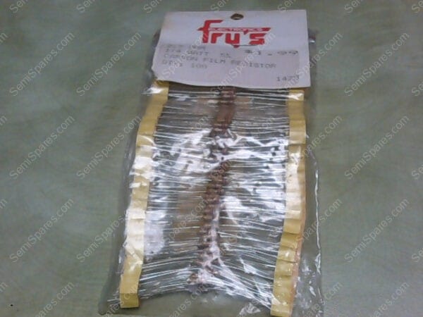 2.7 OHM | 2.7 OHM CARBON FILM RESISTORS, 1/4 WATT, 5%