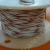 96-0007-039-929 | M16878/4-20-9 WHITE/RED SPC PTFE 600V 200C TYPE E-20/19 19 STR