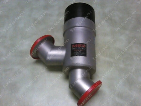 LPV-50-IK-COUS-24D | MKS HIGH VACUUM RESEARCH CHAMBER 90 DEGREE RIGHT ANGEL VALVE KF50 SHUT-OFF MDC - Image 2