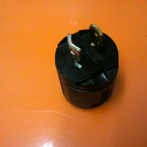 Alternative view of HBL7465V | HUBBELL TWIST-LOCK VALISE DEAD FRONT PLUG 15A 125V A.C OR D.C 2-WIRE POLARIZED NEMA ML1-P