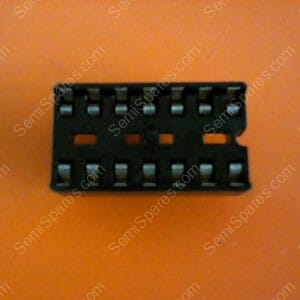 122214334340 | SOCKET IC 14-PIN DUAL WIPE LOW PROFILE 0.3 INCH WIDE