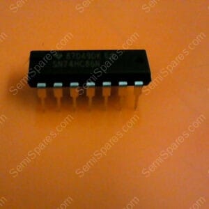SN74HC86N | QUAD 1 INPUT TI GATES (AND /HAND/OR/NOR) (PACKAGE OF 10)