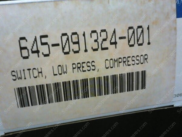 645-091324-001 | SWITCH, LOW PRESS, COMPRESSOR