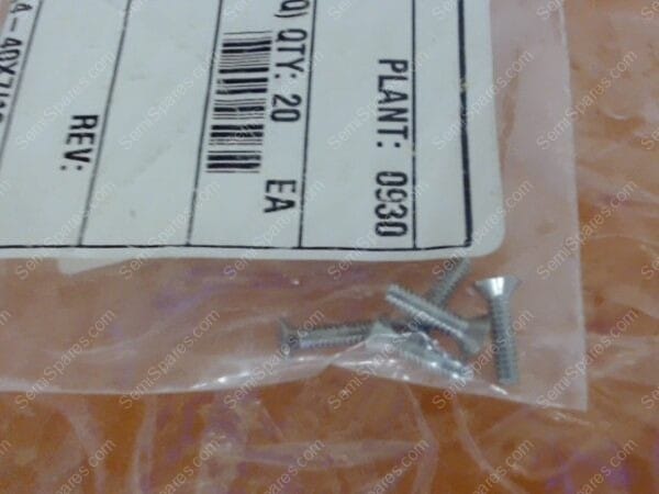 SC-2865-00 | SCREW,VENTED,SLOTTED,P/N 3330407
