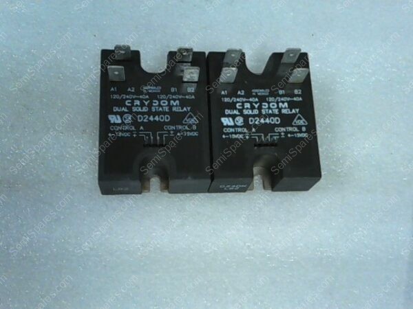 D2440D | DUAL SOLID STATE RELAY , 120/240V~40A