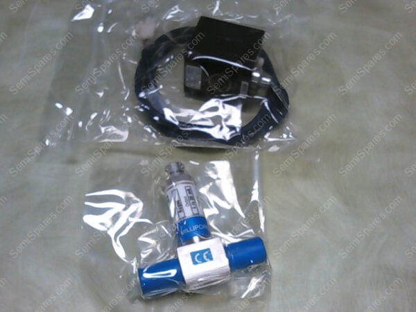 23-1325 AND NTT204 | MILLIPORE SPAN 23-1325 100 PSIG DIGITAL DISPLAY LOOP POWERED (AMAT 0940-01017) W/ NTT 204 PRESSURE MYKROLIS MILLIPORE TRANSDUCER, 4-20 MA 30HG-0-250PSI