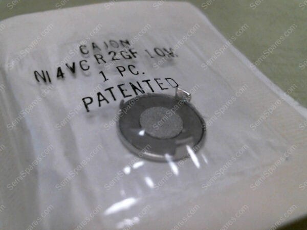 NI4VCR2GR10M | CAJON NI-4-VCR-2-GR-10M, SILVER PLATED GASKET