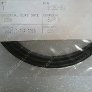 2-383-B60 | MCDOWELL & COMPANY 2-383-B60, 3Q00, BUNA 60 O-RING, VITON BLK