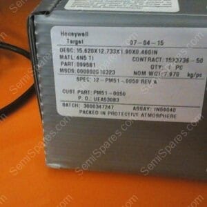 PM51-0050 | TARGET, P/N TSENTIDBX-06767, 49.5 TI.460 REV.A