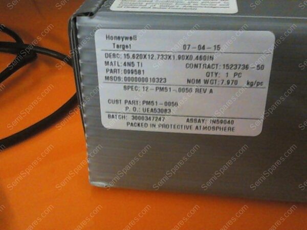 PM51-0050 | TARGET, P/N TSENTIDBX-06767, 49.5 TI.460 REV.A