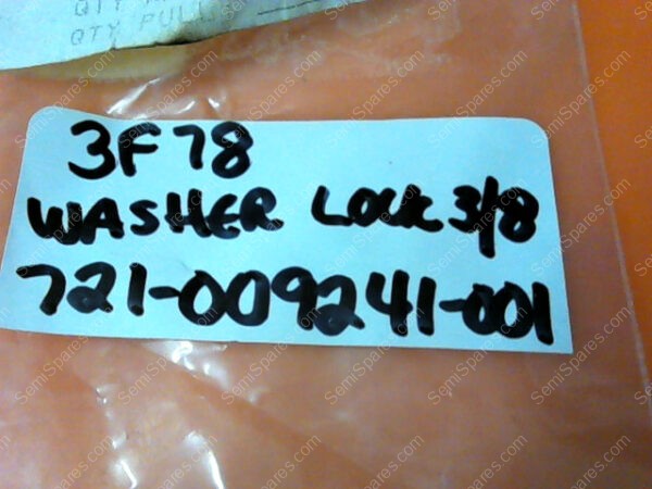 721-009241-001 | WASHER LOCK 3/8 SST