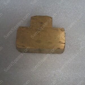 921-000479-006 | UNION, TEE, 1/2" NPT, BRASS