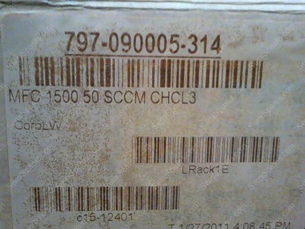 797-090005-314 | MFC 1500 50 SCCM CHCL3