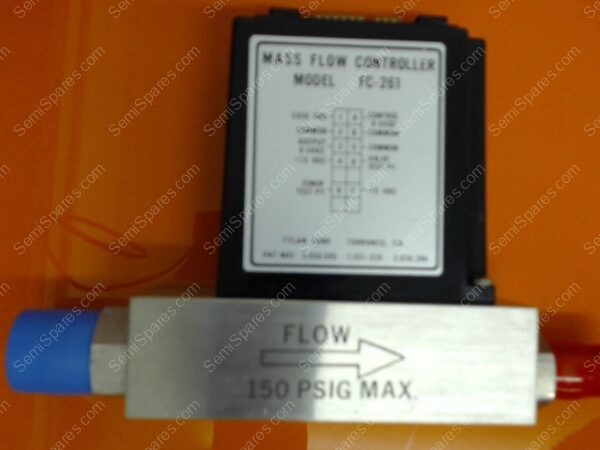FC-261,10 SLPM,O2,S/N AA206103 | MASS FLOW CONTROLLER MODEL FC-261,10 SLPM,O2,S/N AA206103