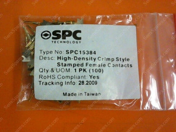 SPC15384 | HIGH-DENSITY CRIMP STYLE STAMPED FEMALE CONTACTS (PK OF 100)
