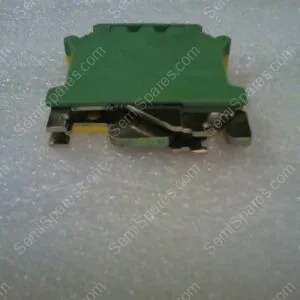 USLKG 10 | GROUND TERMINAL BLOCK WITH SCREW CONNECTION - CROSS SECTION: 0.5, 6MM - AWG: 20, 8 WIDTH, 8.2 MM