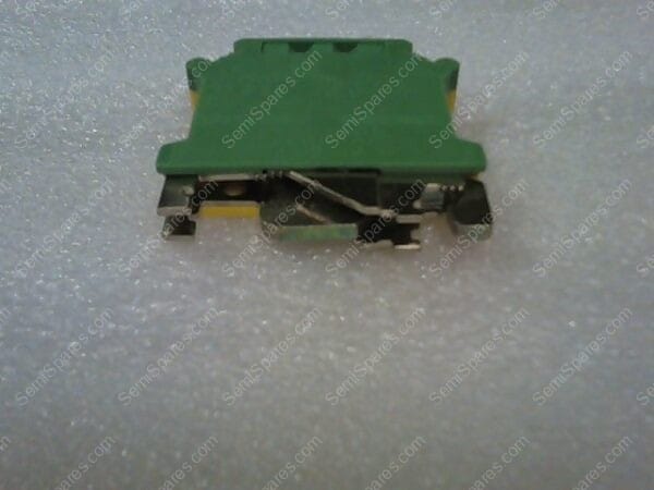 USLKG 10 | GROUND TERMINAL BLOCK WITH SCREW CONNECTION - CROSS SECTION: 0.5, 6MM - AWG: 20, 8 WIDTH, 8.2 MM