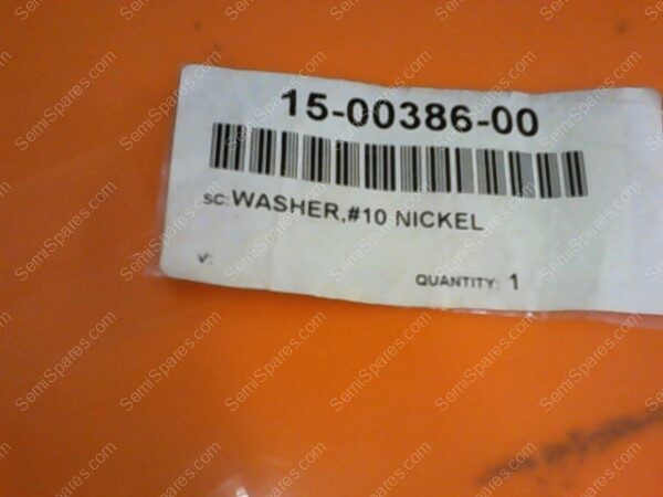 SC-5080-00 | WASHER,FLAT #10 NICKEL #15-00386-00