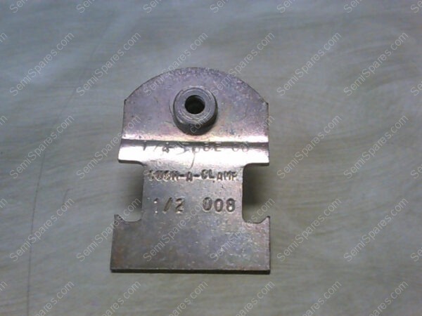 004NS008 | 1/4" STAINLESS STEEL CUSH-A-CLAMP FOR TUBING OR COPPER WATER PIPE