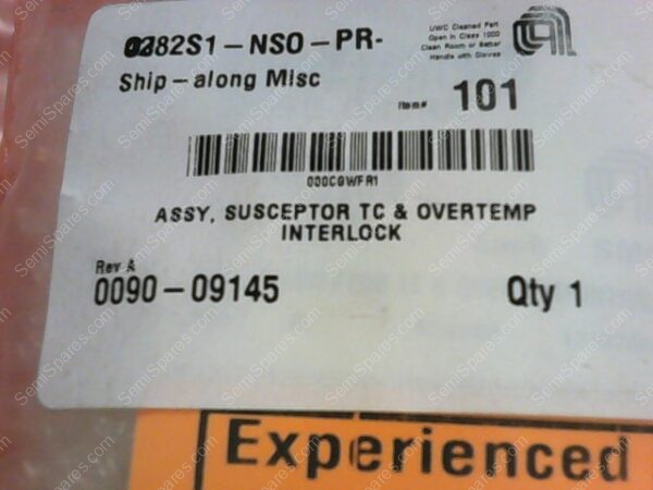 0090-09145 | ASSY SUSCEPTOR TC & OVERTEMP INTCK,P/N 0090-09145