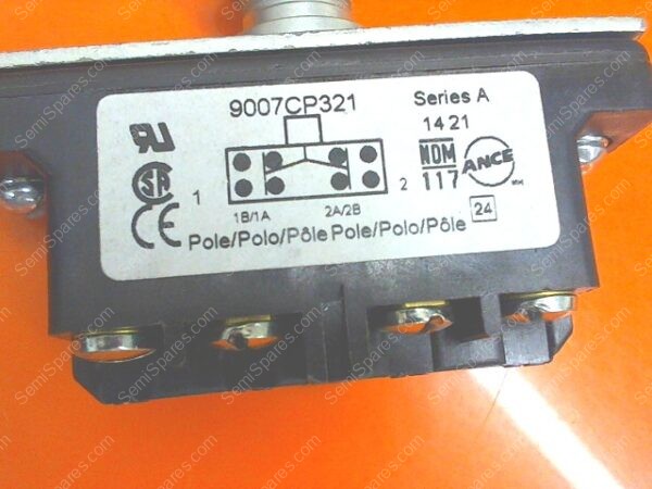 9007CP321 | SNAP SWITCH,P/N 9007CP321 - Image 2