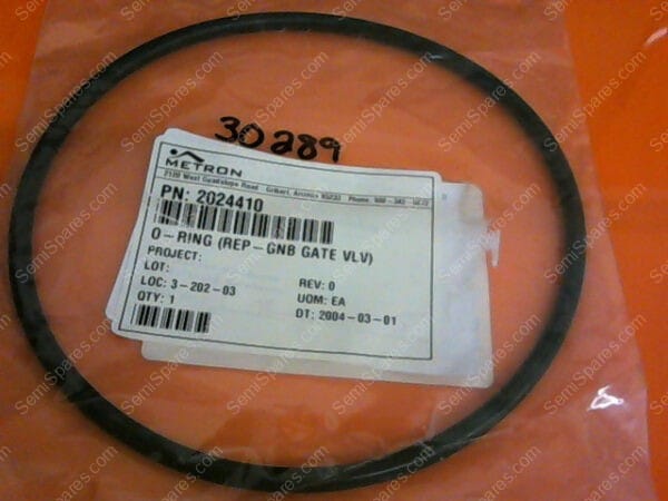2024410 | METRON O-RING (REP-GNB GATE VLV) 2024410