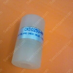 VL-3180-00 | VALVE,CKD025V-PP,PLAST-O-MATIC CHECK