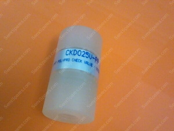 VL-3180-00 | VALVE,CKD025V-PP,PLAST-O-MATIC CHECK