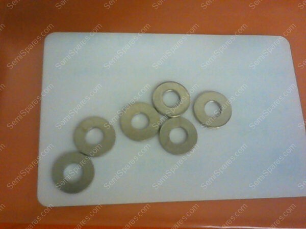 3880-01188 | WSHRFLAT #10 .437ODX.202IDX.036THK BRS NKL-PLT 3880-01188 (PKG OF 6)