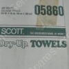 GU-2590-00 | TOWEL,WB-8909,DRY-UP 19"X42"