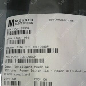 TDE1798DP | INTELIGENT POWER SW STMICRO POWER SWITCH ICS-POWER DISTRIBUTION