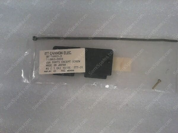DB110963-3 | D-SUB BACKSHELL PLASTIC - Image 2