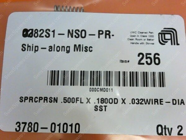 3780-01010 | SPRC PRSN .500FLX1800DX.032
