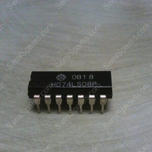 HD74LS08P | HD74LS08P (SN74LS08N) QUAD 2-INPUT AND GATES 74LS08 IC