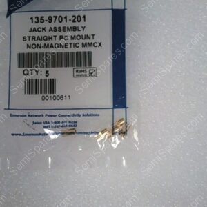 135-9701-201 | MMCX CONNECTOR JACK, FEMALE SOCKET 50 OHMS THROUGH HOLE SOLDER