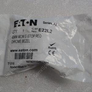 E22L2 | EATON 40MM MOM E-STOP RED CHROME BEZEL, SERIES : A2