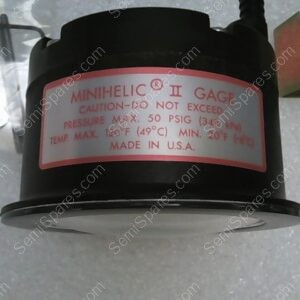 PRESSURE GAGE (2-5003) | PRESSURE MAX. 50 PSIG (340 KPA) TEMP. MAX. 120F (49C) MIN. 20F (-6C)