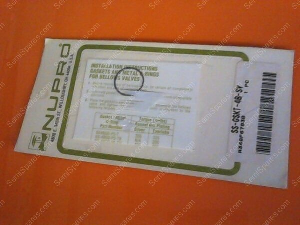 GS-1960-00 | GASKET, SS-GSKT-4B-SV